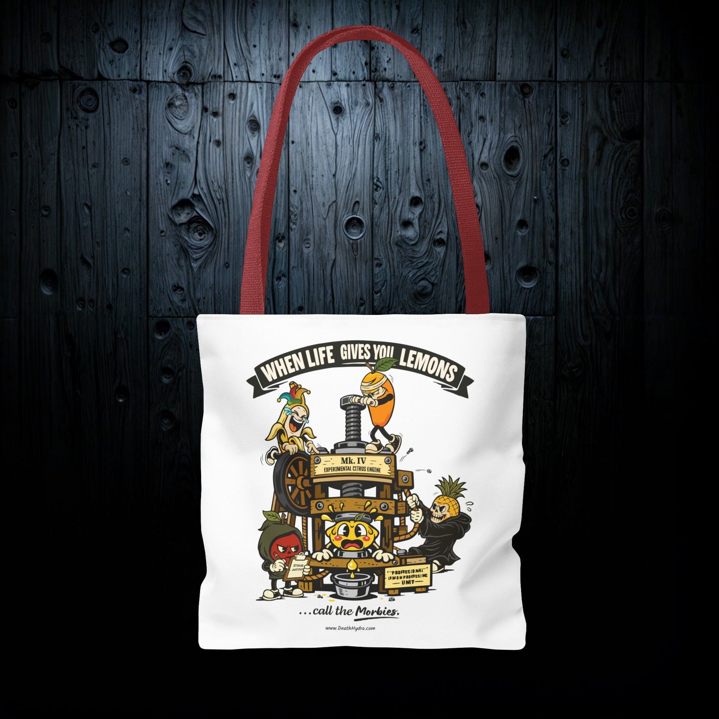 When Life Gives You Lemons… Call the Morbies Tote Bag