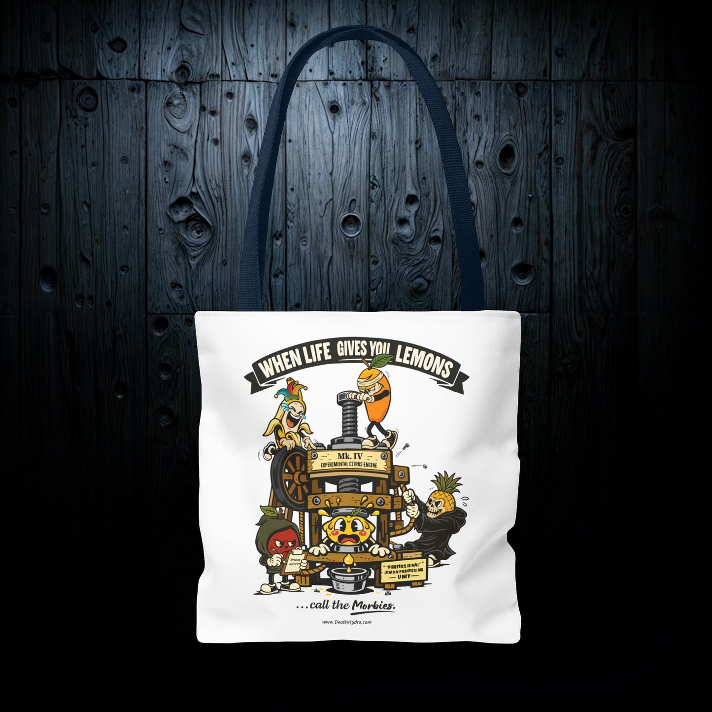 When Life Gives You Lemons… Call the Morbies Tote Bag