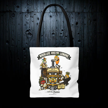 When Life Gives You Lemons… Call the Morbies Tote Bag