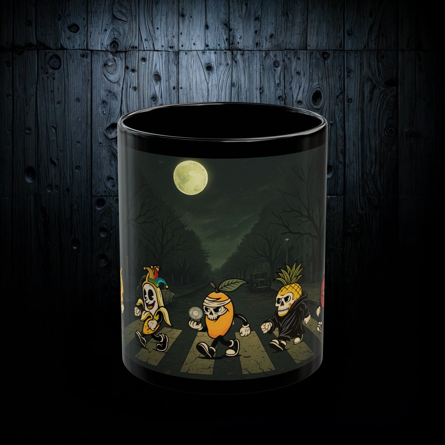 DeathHydra Black Coffee Mug – Warm Your Soul (11oz, 15oz)