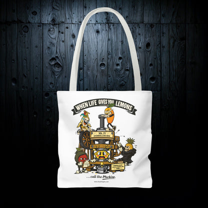When Life Gives You Lemons… Call the Morbies Tote Bag