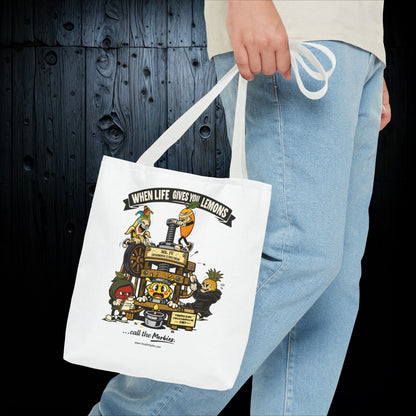 When Life Gives You Lemons… Call the Morbies Tote Bag