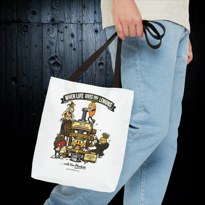 When Life Gives You Lemons… Call the Morbies Tote Bag