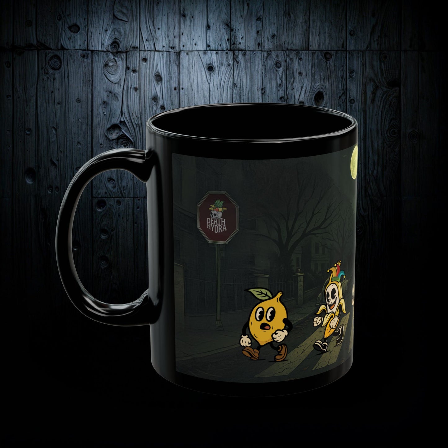 DeathHydra Black Coffee Mug – Warm Your Soul (11oz, 15oz)