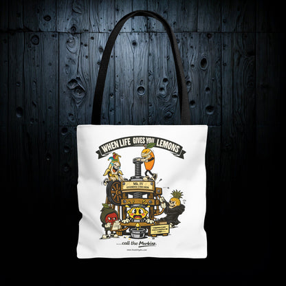 When Life Gives You Lemons… Call the Morbies Tote Bag