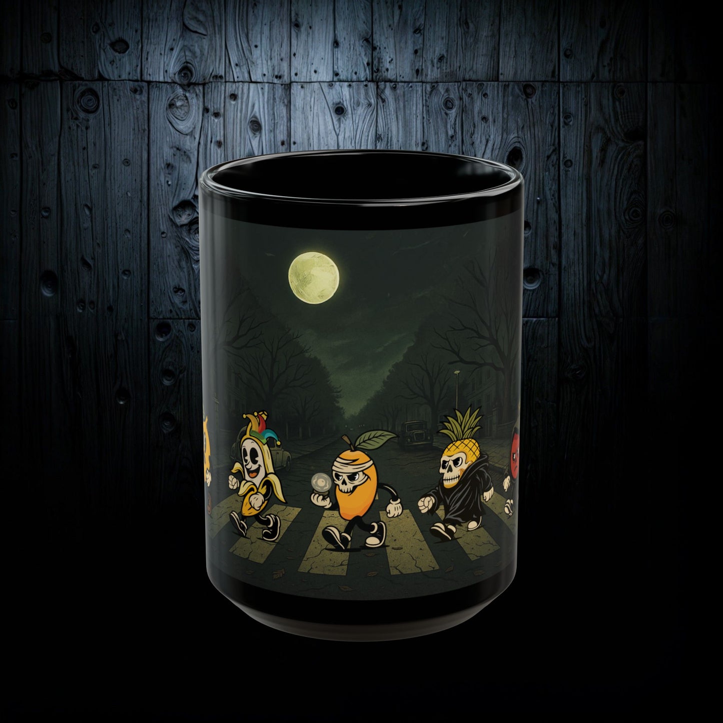 DeathHydra Black Coffee Mug – Warm Your Soul (11oz, 15oz)