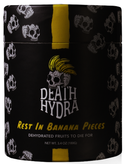 Rest in Banana Pieces falling container
