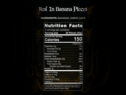 Rest in Banana Pieces