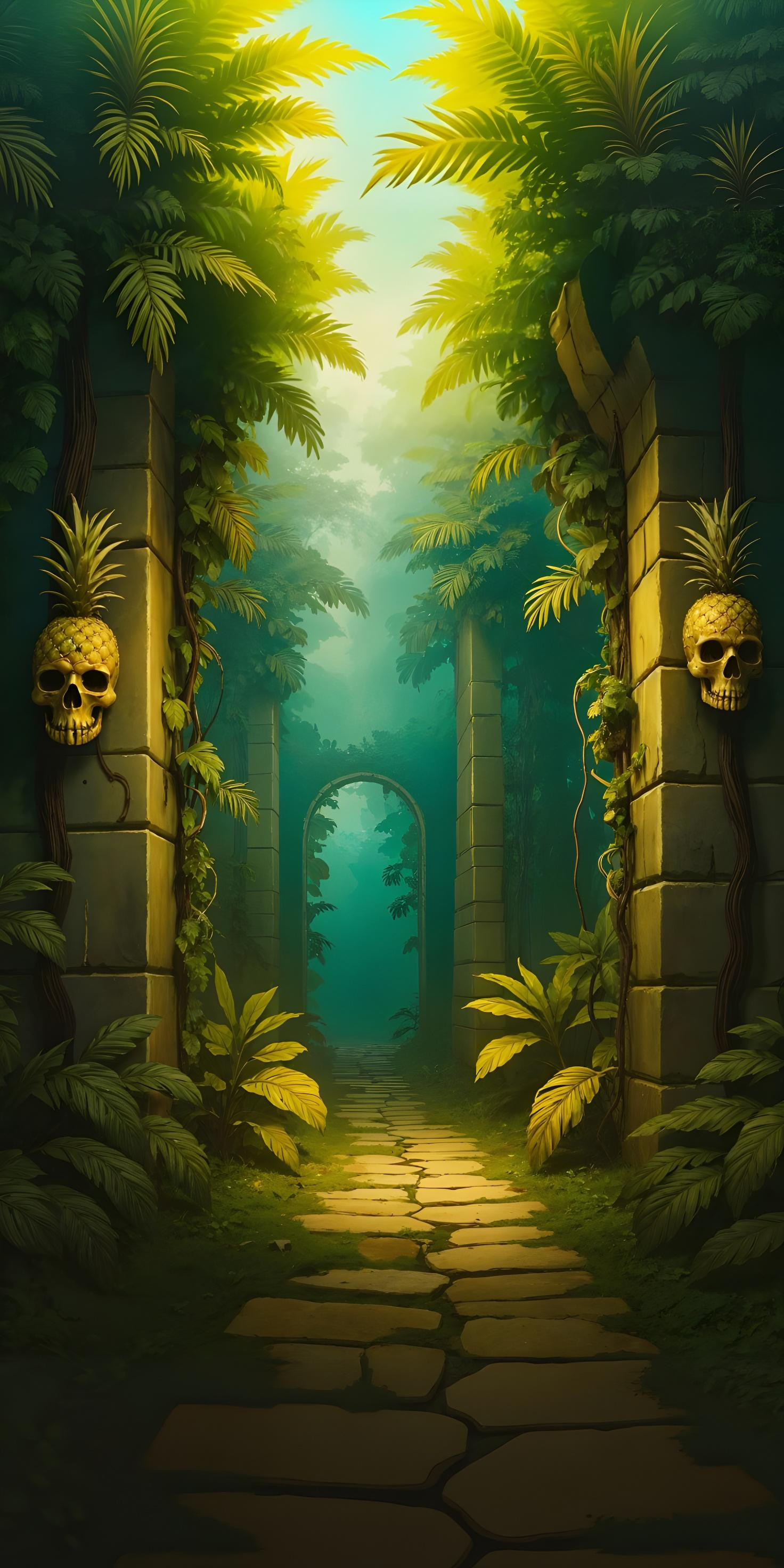 Pineapple Reaper - Scroll Image